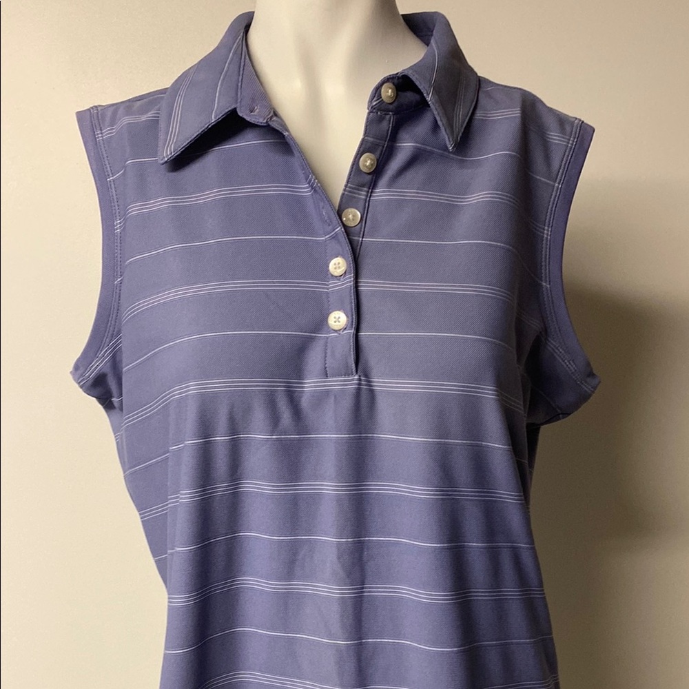 NIKE GOLF Womens Sleeveless Top Polo - Picture 2 of 10